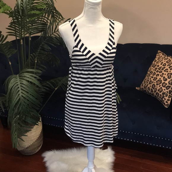 Guess blue striped sundress - Picture 1 of 3